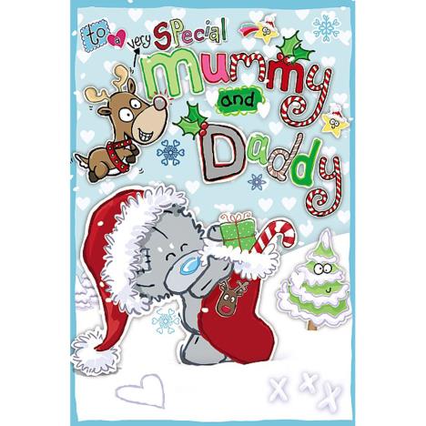 Special Mummy & Daddy My Dinky Me to You Bear Christmas Card £2.49